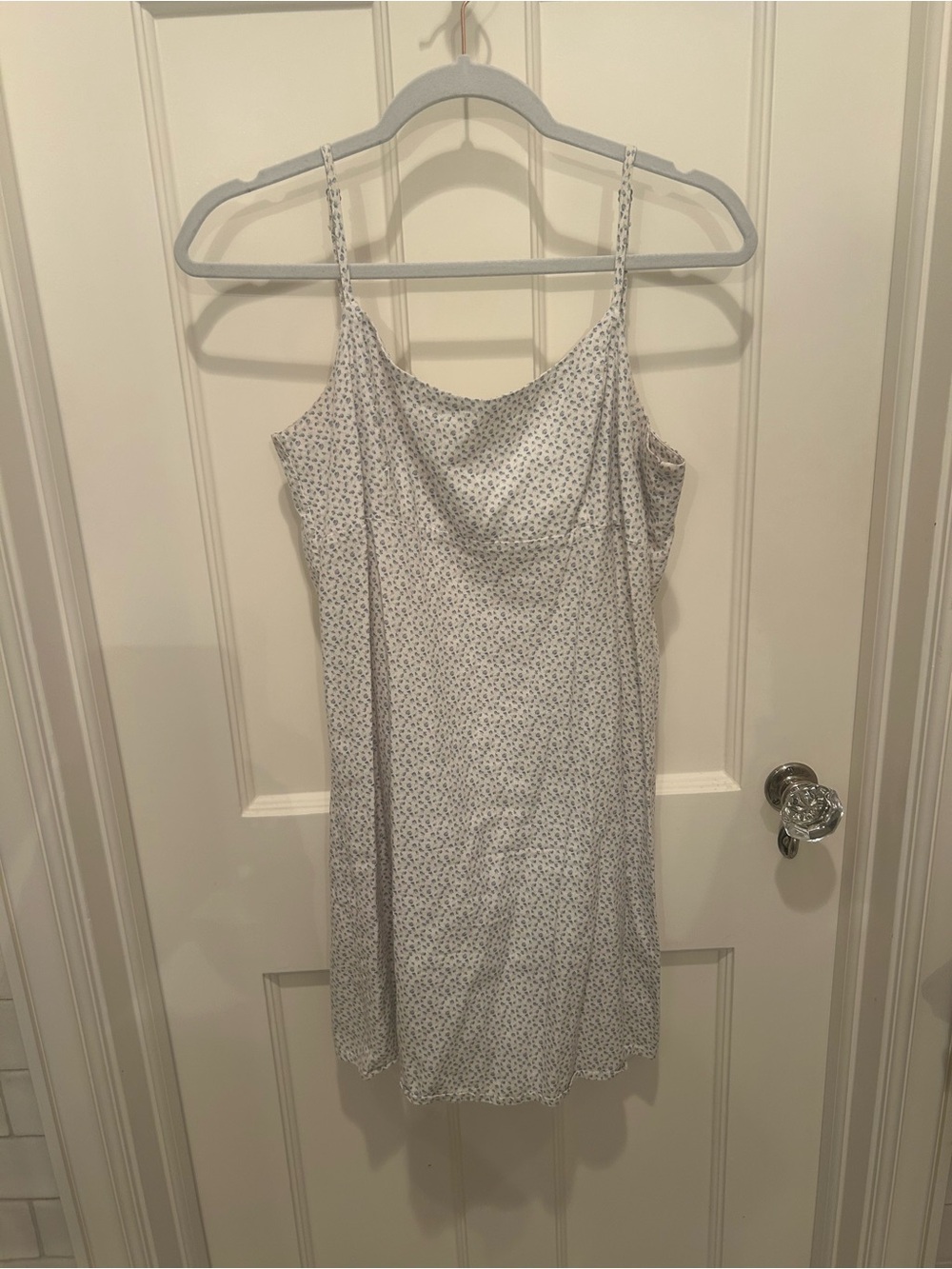 Brandy Melville Light Blue Floral Dress